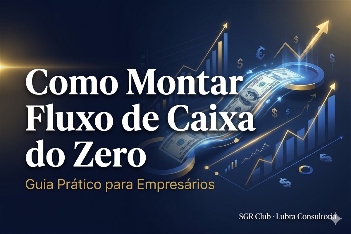 Como montar um fluxo de caixa do zero — planilha e controle financeiro empresarial passo a passo