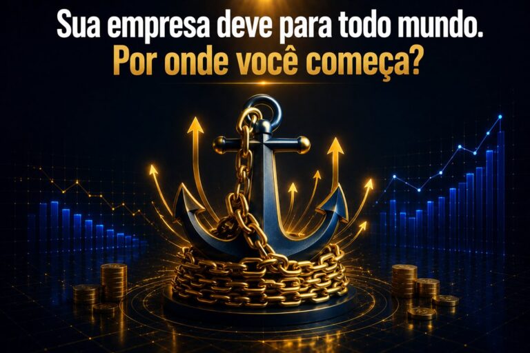 Endividamento empresarial — como sair das dívidas sem paralisar a empresa