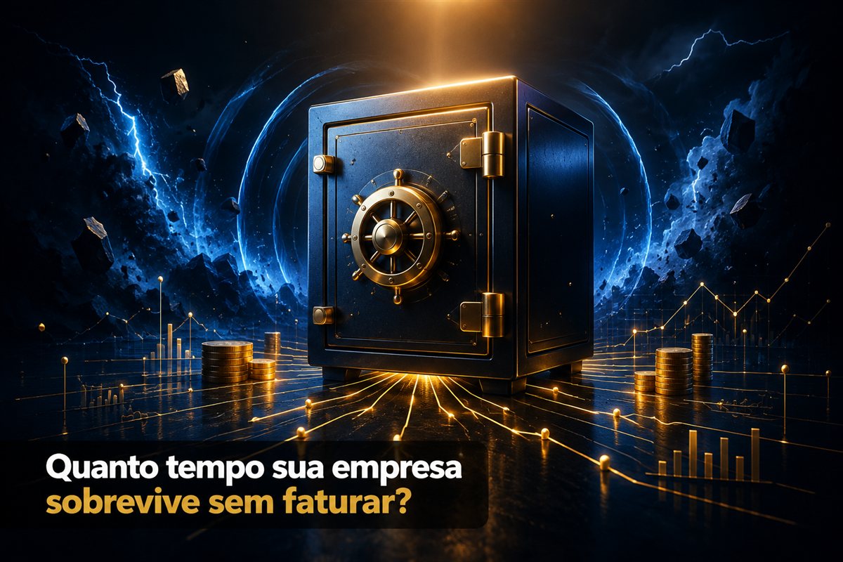 Reserva de emergência empresarial — o colchão que separa crise de falência