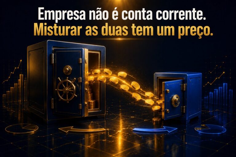 Separar finanças pessoais e empresariais — por que misturar tem um custo alto